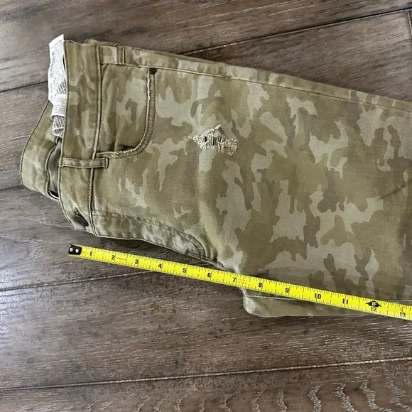 Zara Olive Denim Pants - Picture 12 of 13